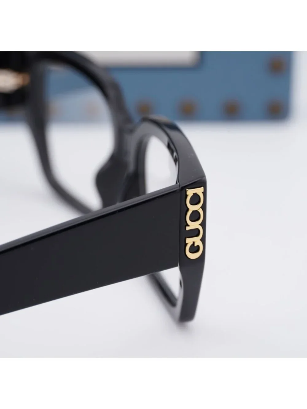 Gucci GG2042O 001 Square 53mm Eyeglasses - Black